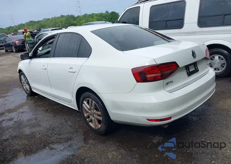2017 Volkswagen Jetta 1.4T S из США, поврежденный, VIN 3VW2B7AJ7HM379782